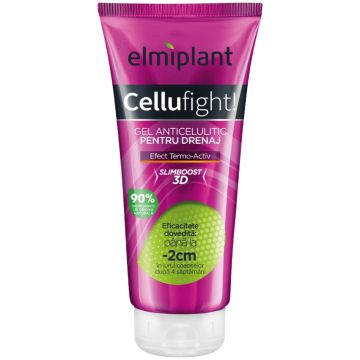 Gel anticelulitic pentru drenaj Cellufight, 200ml, Elmiplant