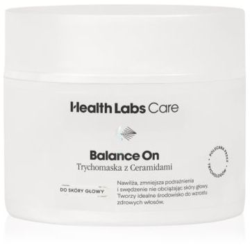 Health Labs Care Balance On Trichomaska with ceramides for the scalp mască nutritivă și hidratantă pentru păr cu ceramide