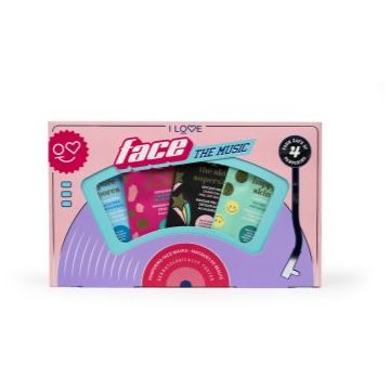 I Love Face the Music set cadou faciale