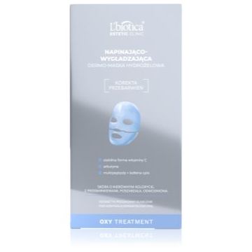 L’biotica Estetic Clinic Oxy Treatment mască intensă cu hidrogel pentru fermitatea pielii