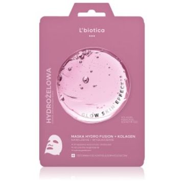 L’biotica PGA Hydro Fusion + Collagen mască intensă cu hidrogel cu efect de netezire