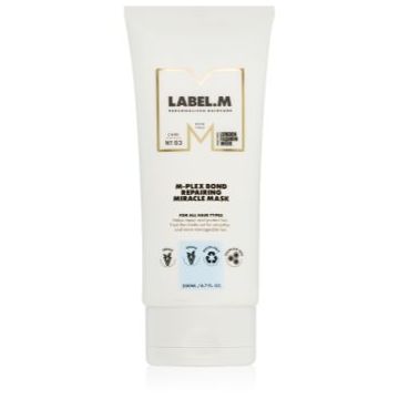 label.m M-Plex Bond Repairing Miracle Mask mască hrănitoare profundă pentru toate tipurile de păr