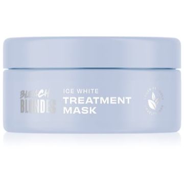 Lee Stafford Bleach Blondes Ice White masca de par neutralizeaza tonurile de galben
