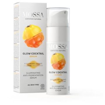 Mossa Glow Coctail ser iluminator pentru corectia petelor de pigment