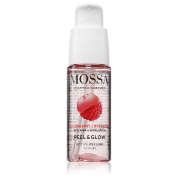 Mossa Peel & Glow crema delicata pentru exfoliere