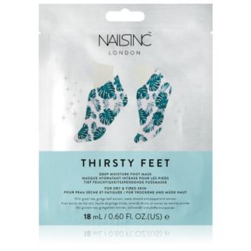 Nails Inc. Thirsty Feet masca hidratanta pentru picioare