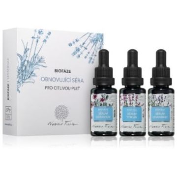 Nobilis Tilia Biofáze Obnovující Séra Levandule set cadou pentru piele sensibilă