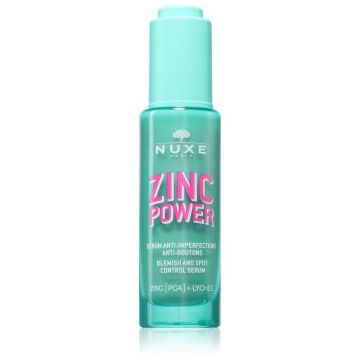 Nuxe Zinc Power Blemish And Spot Control Serum ser impotriva imperfectiunilor pielii