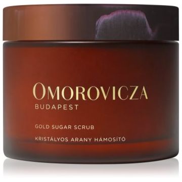 Omorovicza Gold Sugar Scrub Exfoliant hranitor