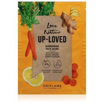 Oriflame Love Nature Up-Loved Upcycled Lemon & Organic Carrot & Ginger masca regeneratoare