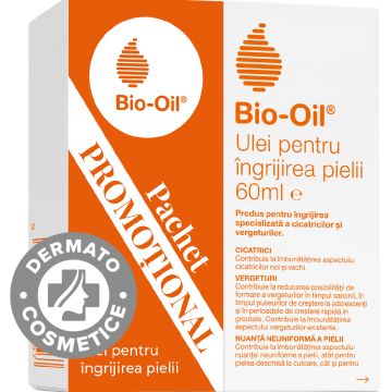 Pachet Ulei pentru ingrijirea pielii, 2 x 60ml, Bio-Oil