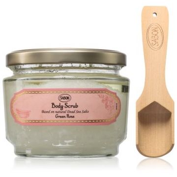 Sabon Medium Green Rose exfoliant pentru corp