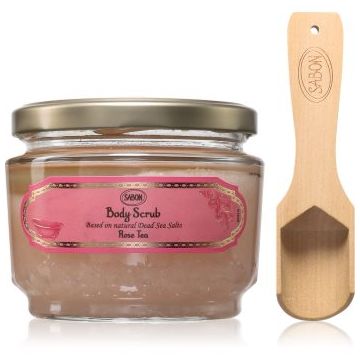 Sabon Rose Tea exfoliant pentru corp