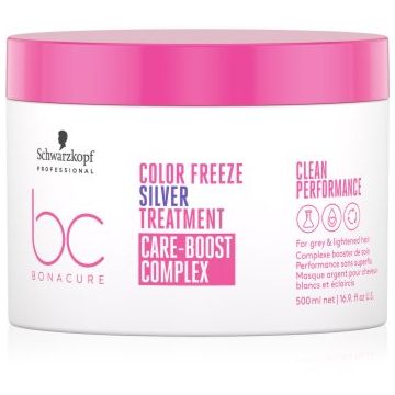 Schwarzkopf Professional BC Bonacure Color Freeze Silver masca intensiva pentru parul blond cu suvite