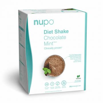Shake ciocolata cu menta, 10 plicuri, Nupo