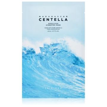 SKIN1004 Madagascar Centella Hyalu-Cica Hydrating Mask masca de celule cu efect hidratant si linistitor