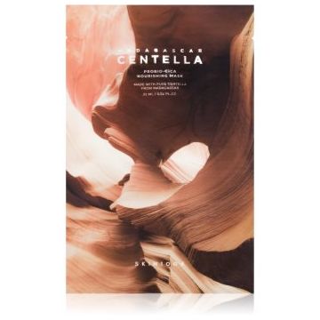 SKIN1004 Madagascar Centella Probio-Cica Nourishing Mask mască textilă calmantă cu efect de nutritiv