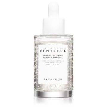 SKIN1004 Madagascar Centella Tone Brightening Capsule Ampoule ser hidratant pentru strălucirea și netezirea pielii