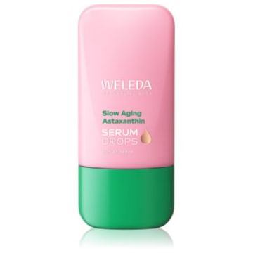 Weleda Serum Drops Slow Aging Astaxanthin ser pentru uniformizare pentru intinerirea pielii
