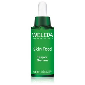 Weleda Skin Food Super Serum ser facial hidratant cu acid hialuronic