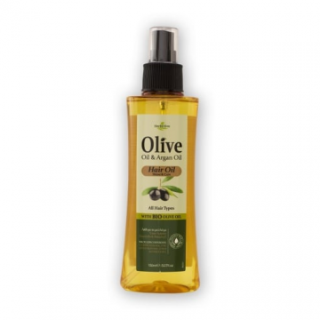 Elixir pentru par cu ulei de masline si ulei de argan, 150ml, Herbolive