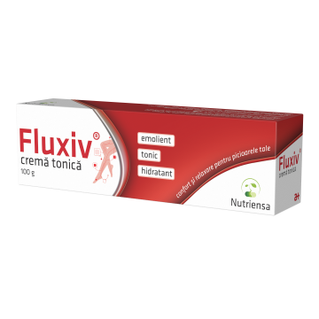 Fluxiv crema tonica, 100 g, Antibiotice SA