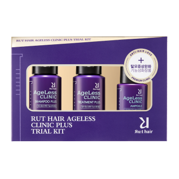 Kit Travel Size tratament impotriva incaruntirii si caderii parului, Ageless Clinic, Rut Hair