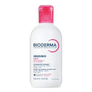 Lapte demachiant Sensibio, 250 ml, Bioderma