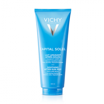 Lapte-gel hidratant dupa plaja Capital Soleil, 300ml, Vichy