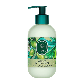 Lotiune de maini si corp cu ulei natural de masline Ayvalik Olive Blossom 280ml, Eyup