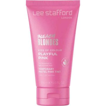 Masca nuantatoare Bleach Blondes Roz Pastel, 150ml, Lee Stafford