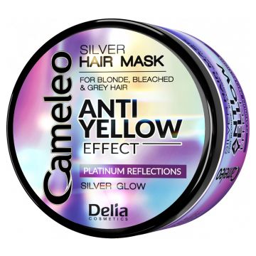 Masca nuantatoare Cameleo Silver Reflex, 200ml, Delia Cosmetics