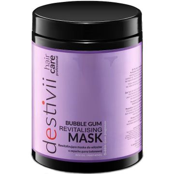 Masca pentru par mat si fara stralucire Bubble Gum, 1000ml, Destivii