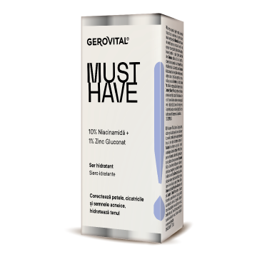 Ser hidratant 10% Niacinamida Must Have, 30 ml, Gerovital