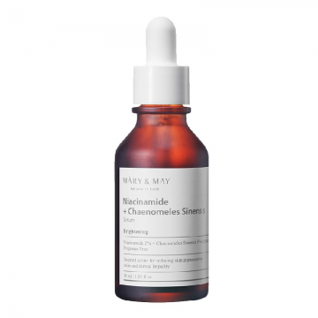 Serum cu Niacinamide + Chaenomeles Sinensis, 30ml, Mary and May