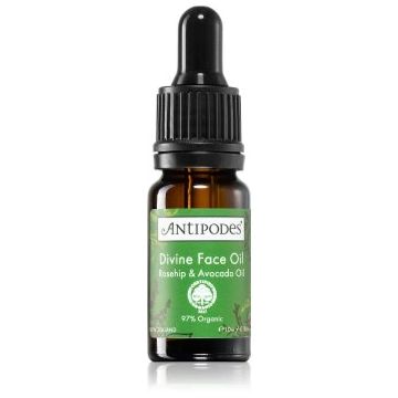 Antipodes Divine Face Oil Rosehip & Avocado Oil ser protector impotriva primelor semne de imbatranire ale pielii