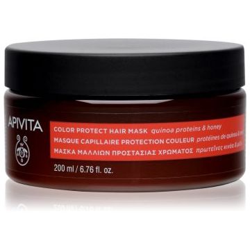 Apivita Color Seal Color Protect Hair Mask Masca de par pentru protecția culorii