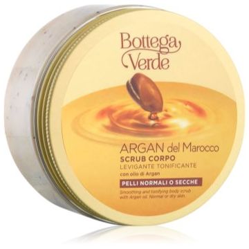 Bottega Verde Argan del Marocco exfoliant de corp pentru matifiere cu ulei de argan