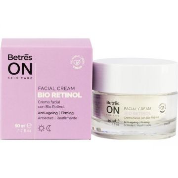 Crema de Fata Anti-imbatranire si Fermitate cu Bio-Retinol pentru Zi/Noapte - Betres On Facial Cream Bio Retinol, 50 ml