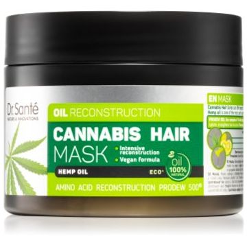 Dr. Santé Cannabis masca pentru regenerare pentru par deteriorat