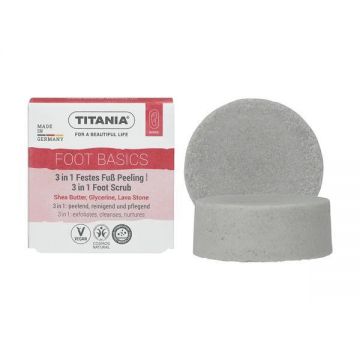Exfoliant 3 în 1 pentru picioare Titania, 60 g