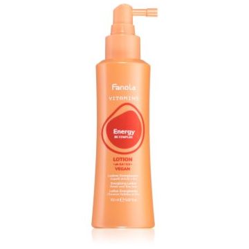 Fanola Vitamins Energizing Lotion tratament energizant pentru par fin