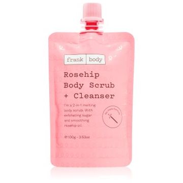 Frank Body Rosehip exfoliant pentru corp 2 in 1