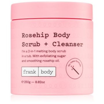 Frank Body Rosehip exfoliant pentru corp 2 in 1