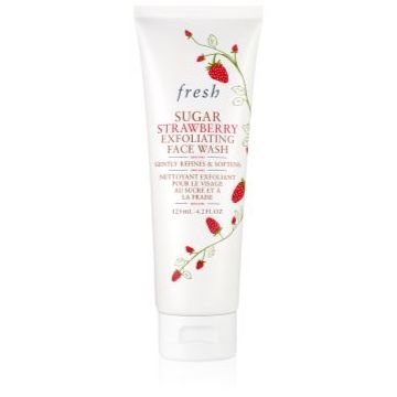 fresh Sugar Strawberry Face Wash gel exfoliant de curatare