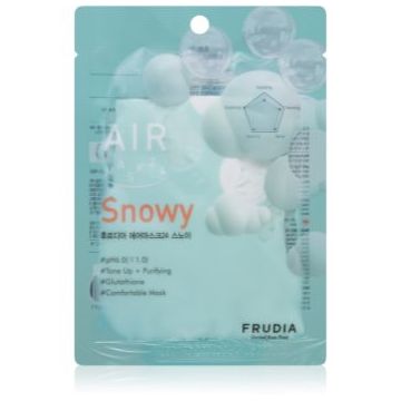 Frudia AIR Snowy masca pentru celule pentru uniformizarea nuantei tenului