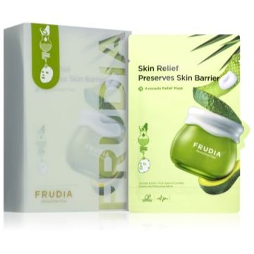 Frudia Avocado mască textilă hidratantă cu efect calmant