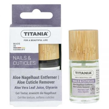 Gel cu Aloe Vera pentru îndepărtat cuticule Titania, 12 ml