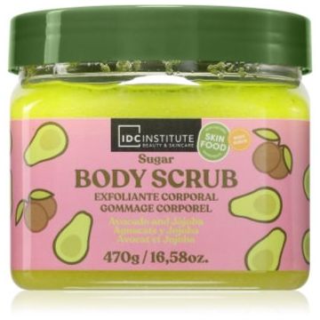 IDC Institute Avocado and Jojoba Oil exfoliant pentru corp