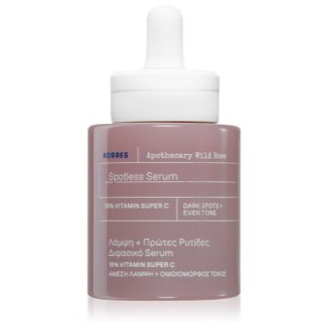 Korres Wild Rose ser stralucire cu vitamina C